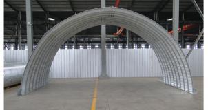 拱形拼装波形钢桥涵