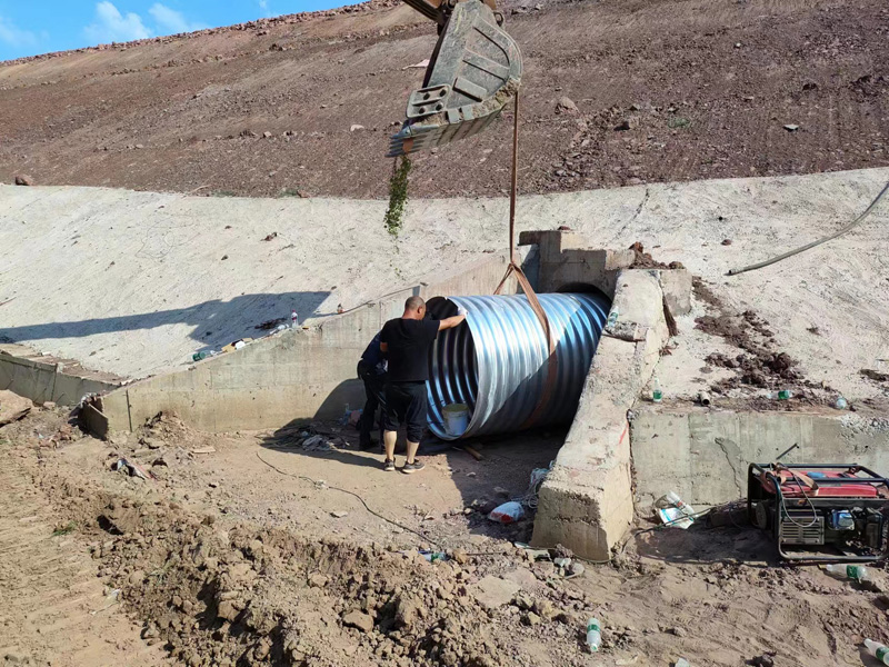 高速路钢波纹管案例实拍